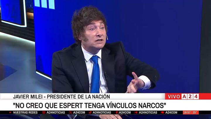 Javier Milei habló sobre la renuncia de Espert