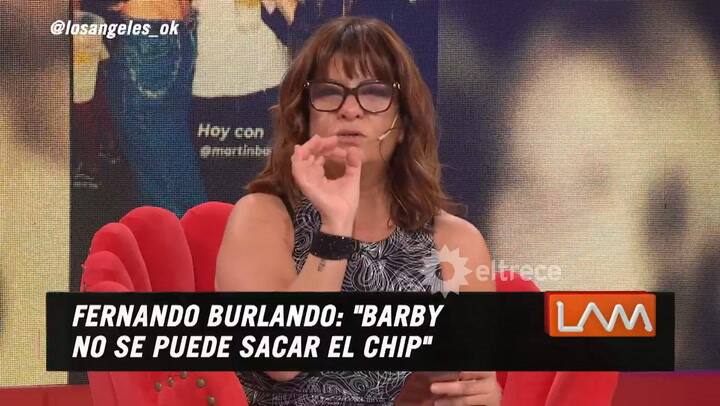 Barby Franco y el chip que no puede extraerse sin consentimiento de su ex - Fuente: eltrece