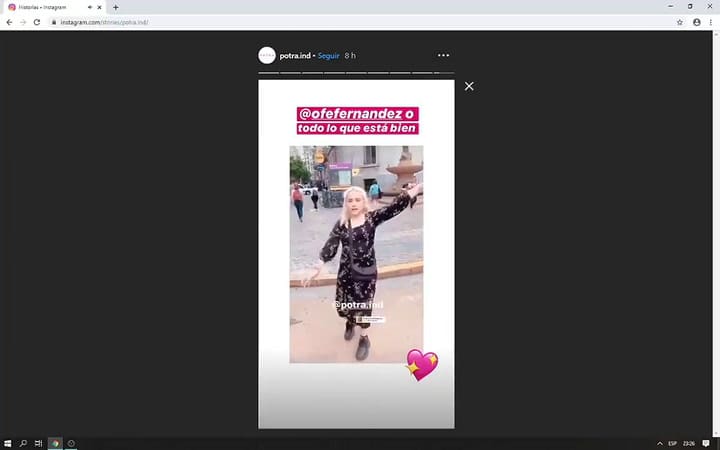 Pelea sin fin: Eduardo Feinmann se burló de un video de Ofelia Fernández - Fuente: Twitter