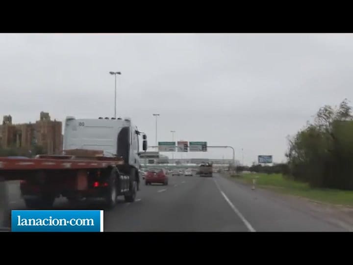 El penoso estado de la Au Buenos Aires-La Plata