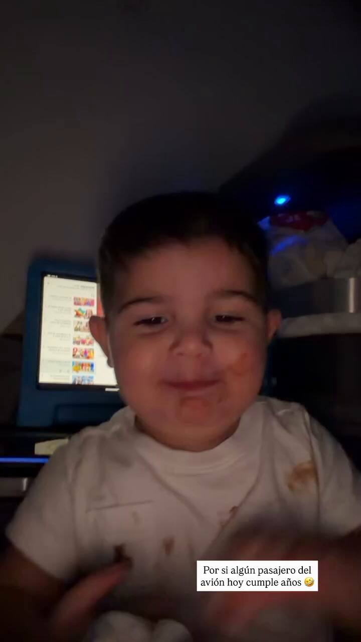 Valentina Cervantes showed the moment when Benja sings the song "happy birthday" He flew with all his might and brought kindness to his followers.