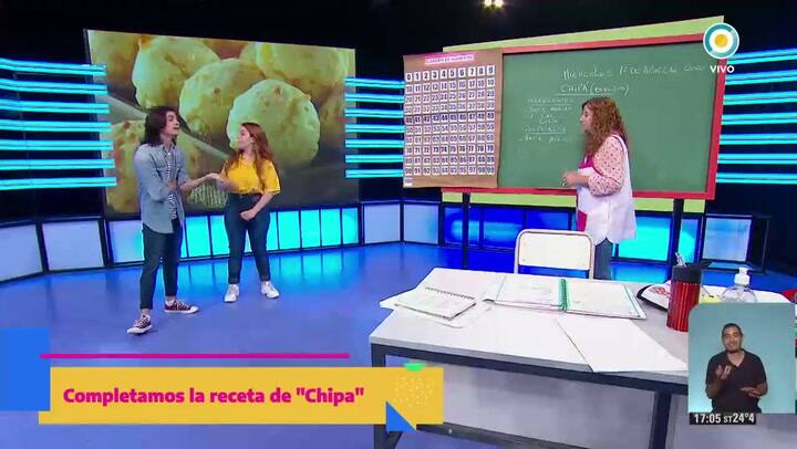 Rayar' queso en receta de Chipa