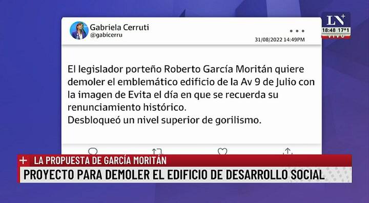 Así es el proyecto de García Moritán para demoler el edificio de Desarrollo Social