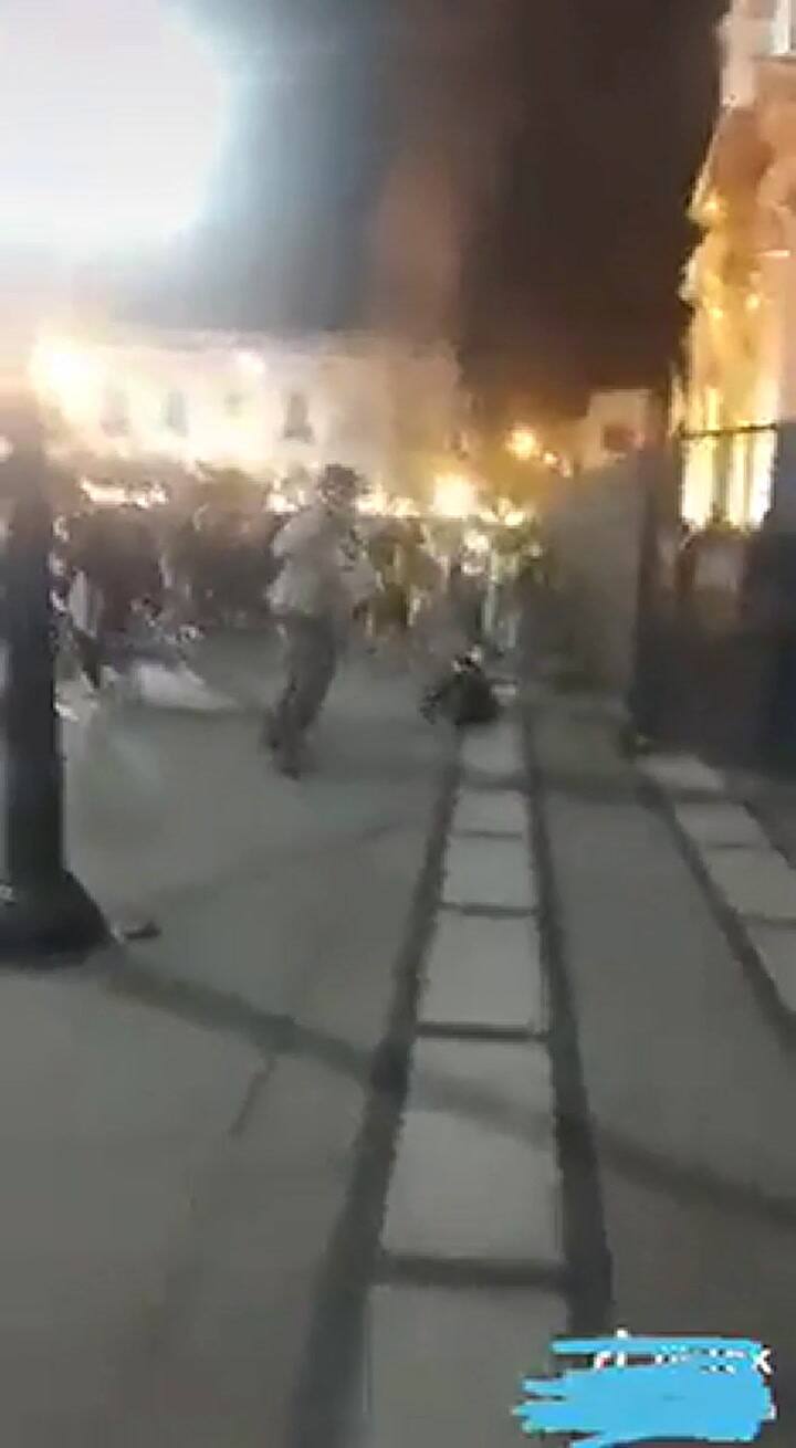 Incidentes en la marcha del 8M en Salta