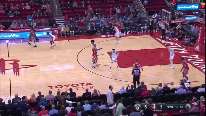 La noche de los 58 puntos de Harden - Fuente: YouTube