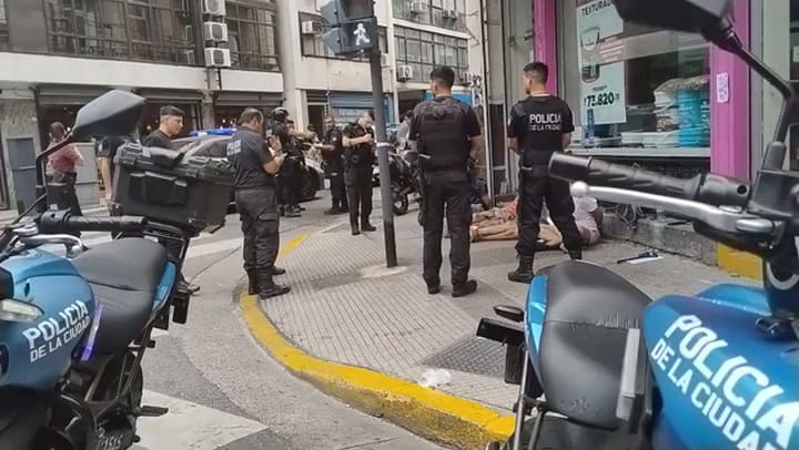 La secuencia del arresto llevado a cabo por la Policía de la Ciudad