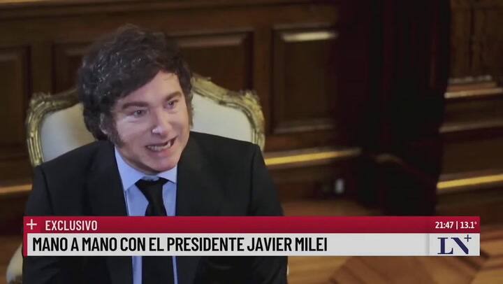 Javier Milei: "La gente tiene desprecio por los periodistas"