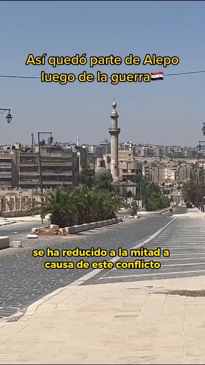 Así quedó parte de Alepo tras la guerra