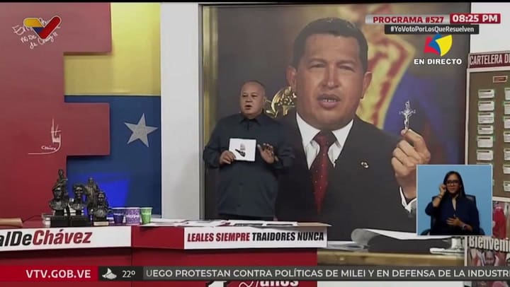 Diosdado Cabello anuncia la detención de otro argentino