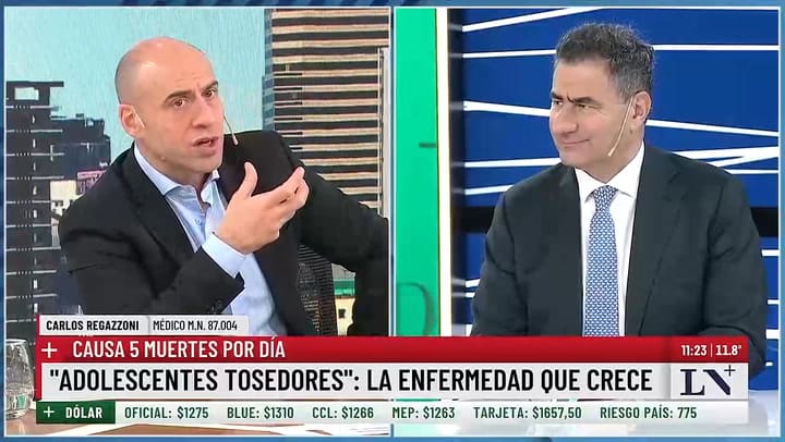 Carlos Regazzoni habla sobre la tuberculosis en LN+