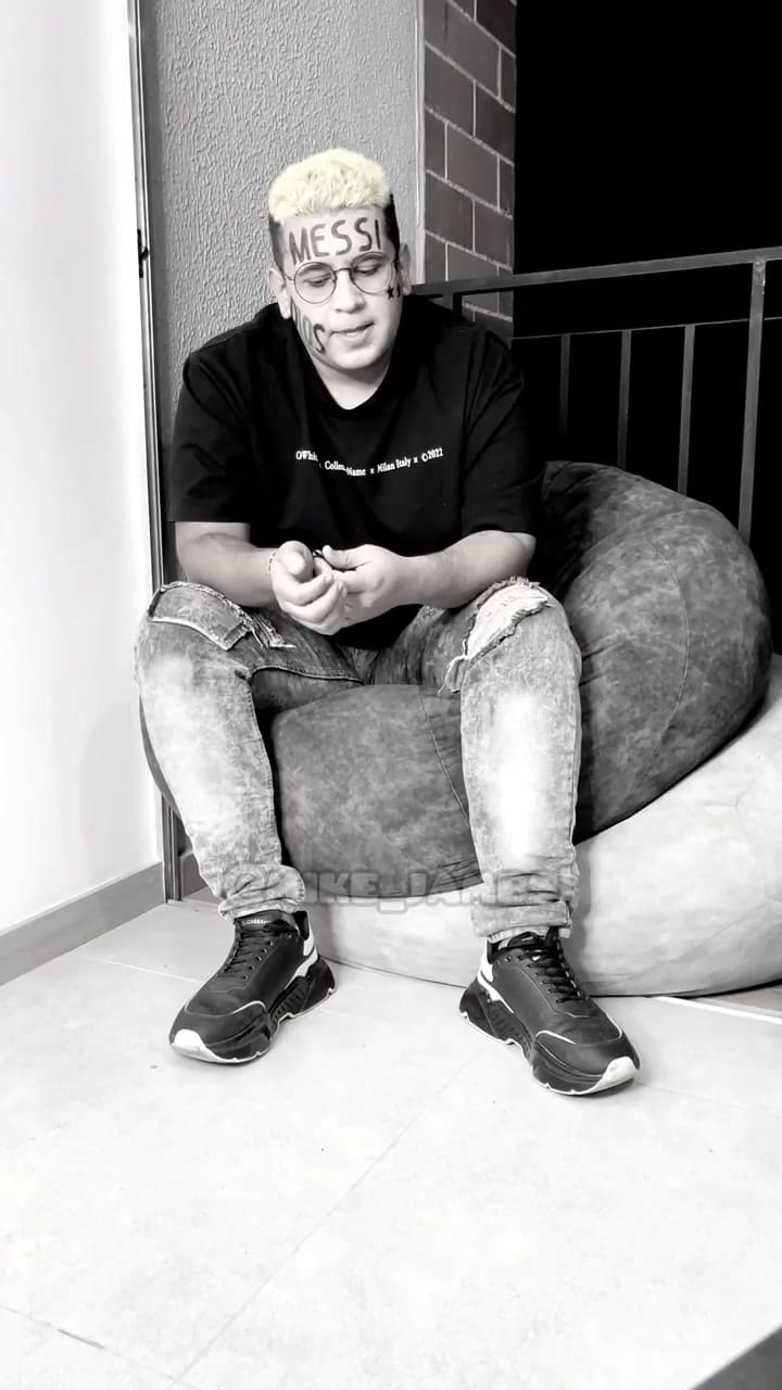 El descargo del influencer que se tatuó Messi en la frente