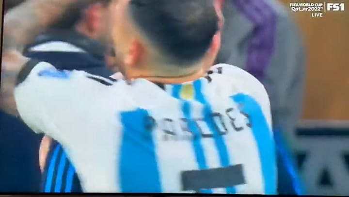 El llanto de Lionel Scaloni