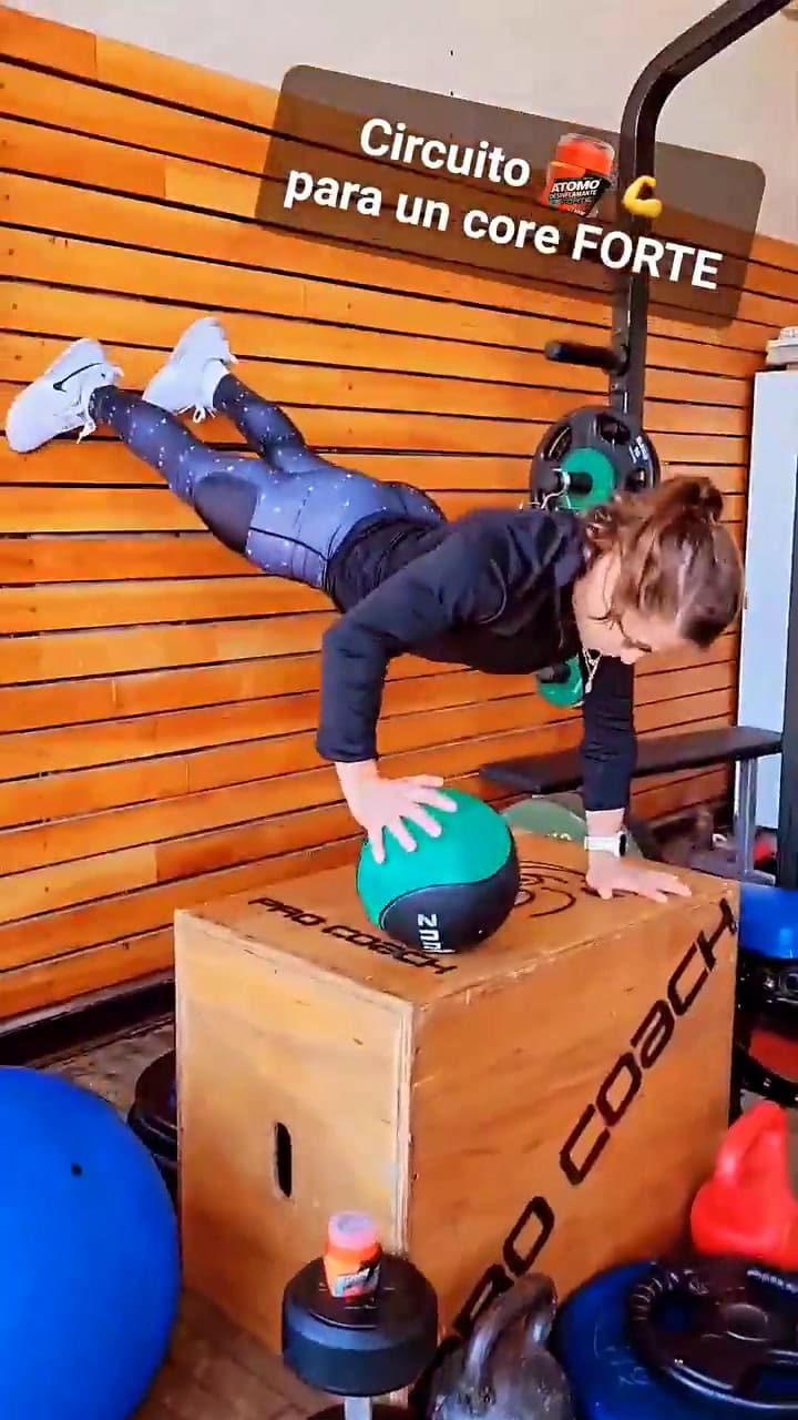 El entrenamiento de Paula Pareto para fortalecer el core