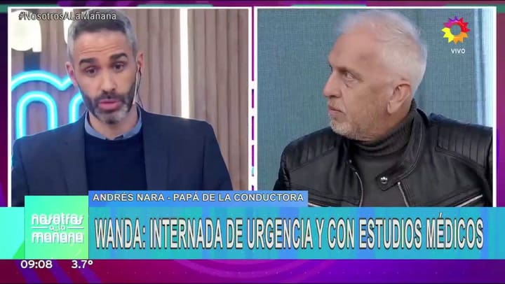 Andrés Nara habló de la salud de Wanda Nara