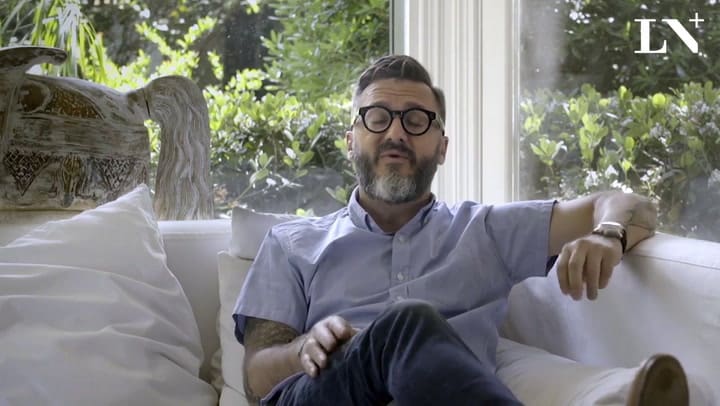 Trocca presenta a su amigo y colega Martín Pittaluga