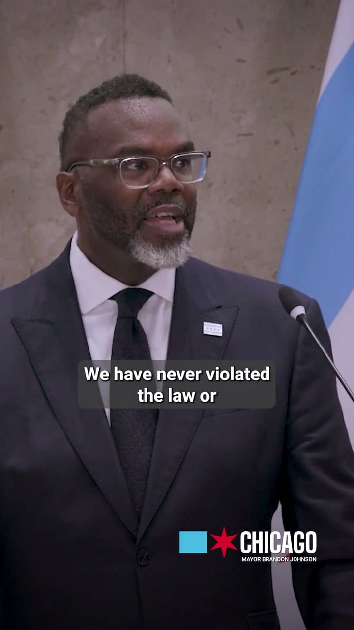 Brandon Johnson adelantó que Chicago demandará a Trump: “Cada centavo robado será devuelto”
