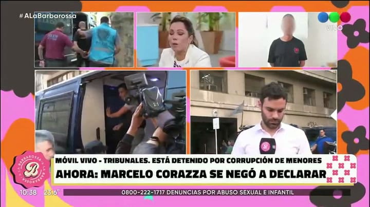 Georgina Barbarossa habló del abuso que sufrió cuando era niña