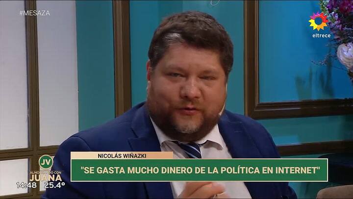 Los dos invitados protagonizaron un tenso cruce en la mesaza