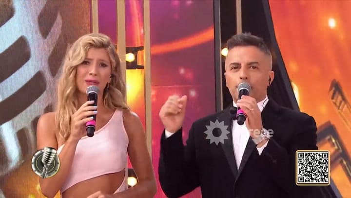 Cantando 2020. Ángela Leiva y Brian Lanzelotta cantaron 'Regresa a mi' en la segunda semifinal - Fue