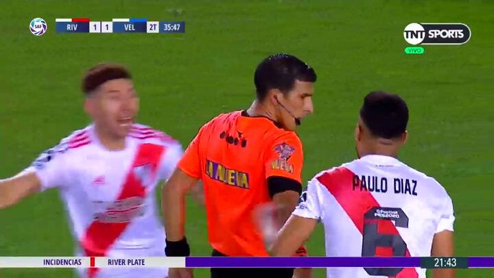 Penal para Vélez y gol de Almada