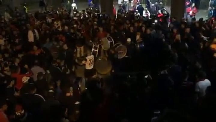 La reversión que creó la hinchada de San Lorenzo del tema Wonderwall