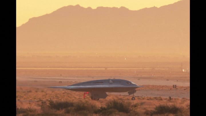 Así es el nuevo avión bombardero de la Fuerza Aérea estadounidense