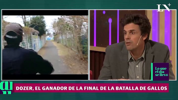 Quién es Dozer, el ganador de la final de la batalla de gallos