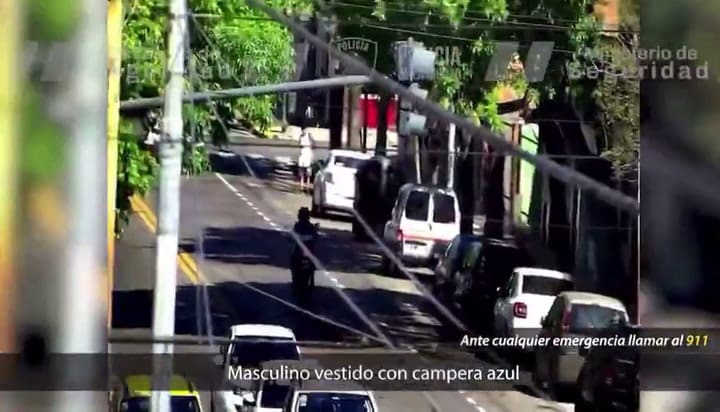 Así fue la persecución y detención de un menor que robó una moto en CABA