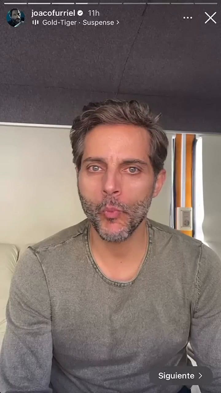 Joaquín Furriel compartió el postre que cocinó la China Suárez