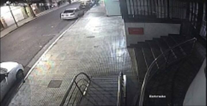 Los destrozos durante la marcha por Santiago Maldonado