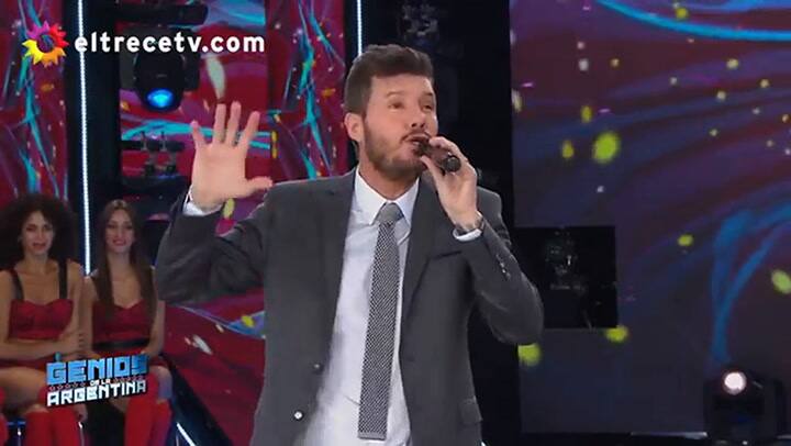 Facundo sorprendió con su voz - Fuente: El Trece