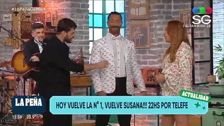 Lisandro Navarro explico como sera su trabajo como Susano