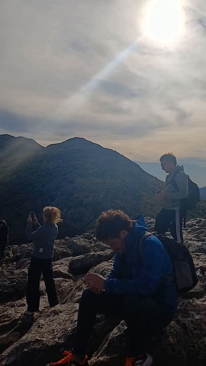 Vista panorámica del Cerra Bahía Blanca