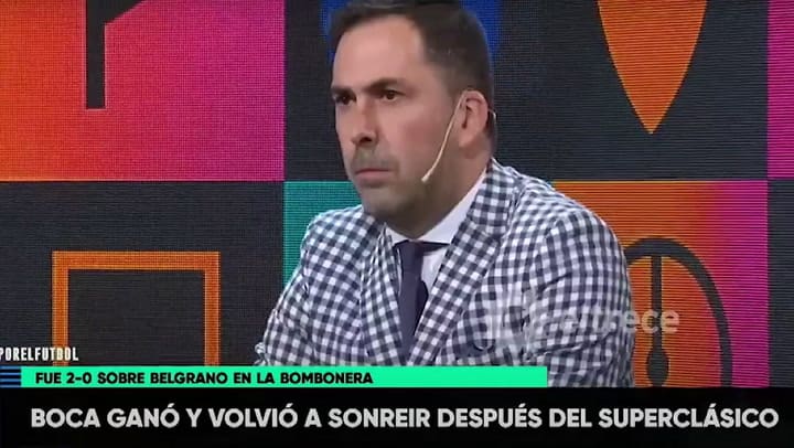 El exabrupto de Horacio Pagani en plena discusión con Distasio. Creditos: El Trece
