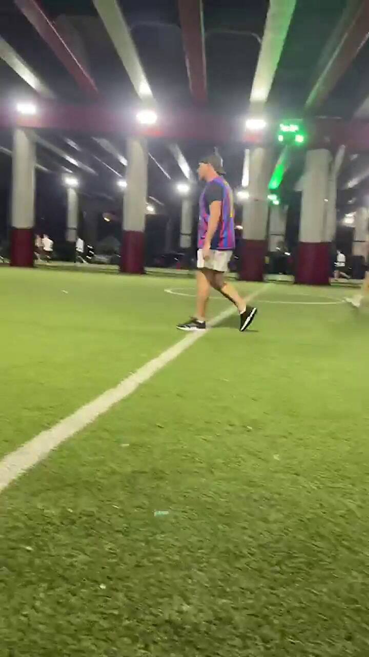 Sergio Agüero jugó un picadito contra la filial de River en Miami