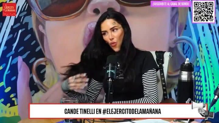 Cande Tinelli opinó sobre la relación de Guillermina Valdes y Santiago Maratea