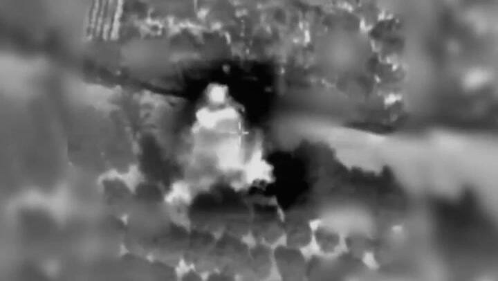 Impactantes videos de guerra: aviones israelíes atacando en Gaza