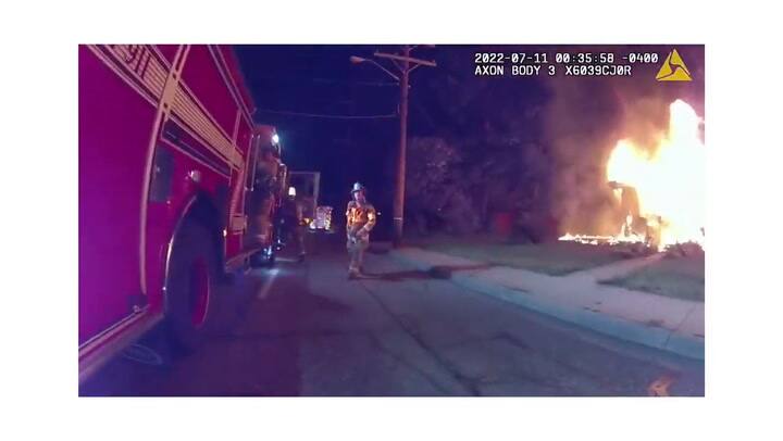 Así salvó un hombre a un grupo de niños en un incendio en Estados Unidos