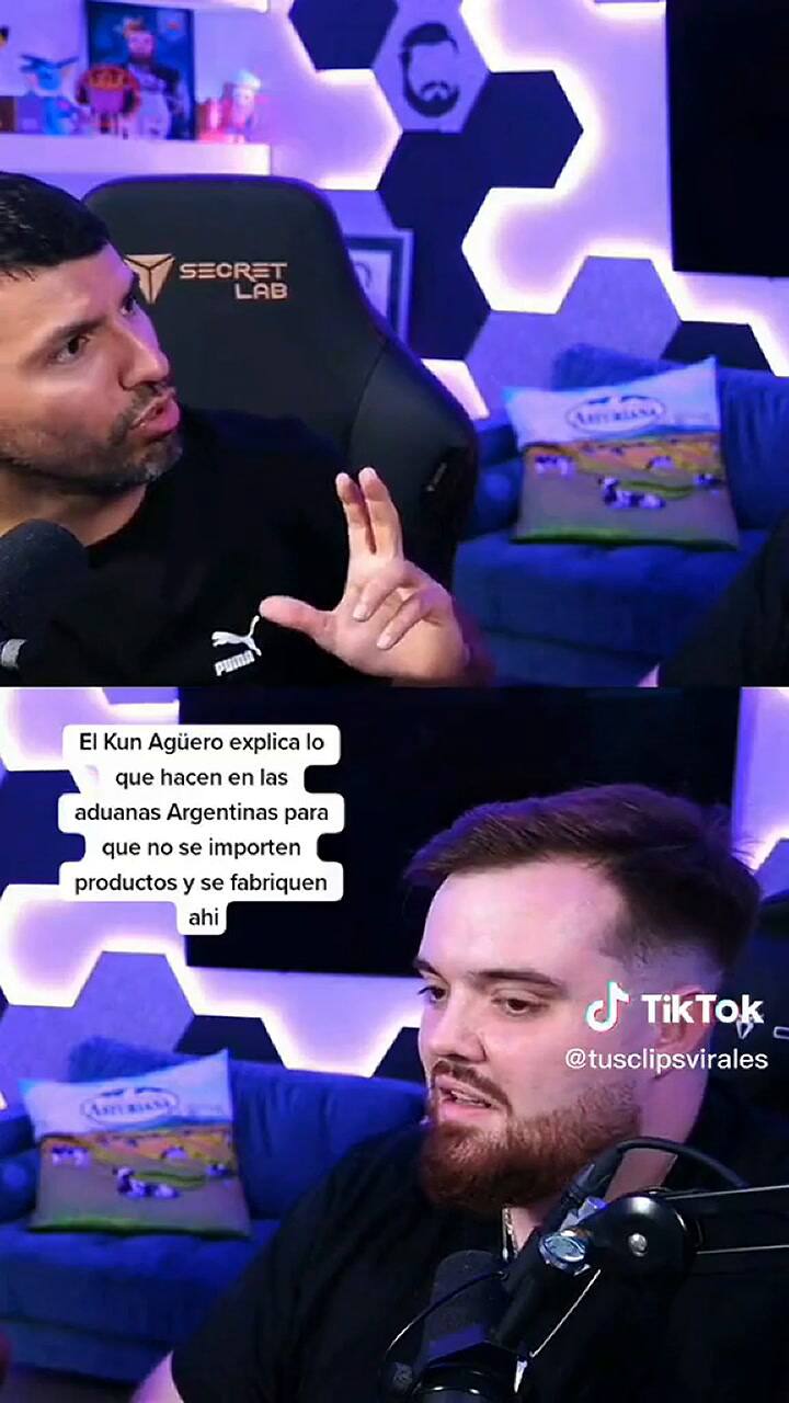El Kun Agüero explotó contra el funcionamiento de la Aduana en la Argentina