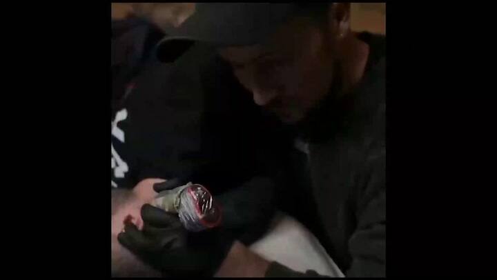 El tatuaje que Rodrigo de Paul se hizo y le dedicó a Tini Stoessel