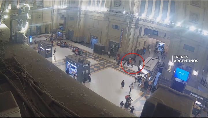 Descubrió en la estación Constitución a uno de los hermanos que mató a una chica y quemó su cuerpo