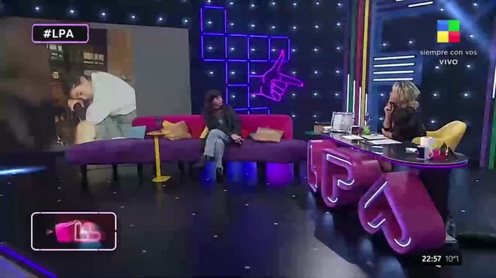 Leticia Siciliani contó que se quedó dormida en una obra de teatro de su hermana, Griselda