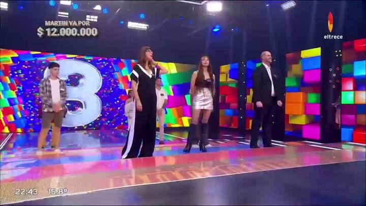Martín iba por los 12 millones pero una pregunta lo dejpo fuera de competencia