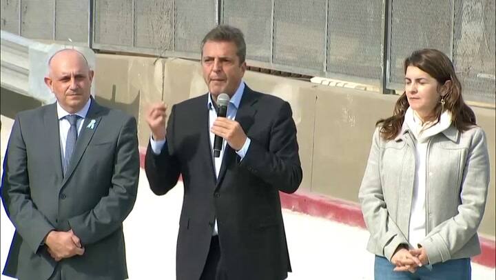 El discurso de Sergio Massa en Moreno