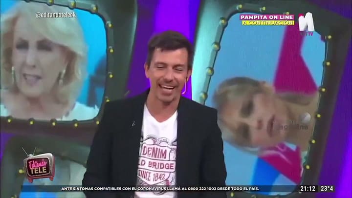 En Editando tele compartieron la felicidad de la panelista: “Llegó Cósimo”