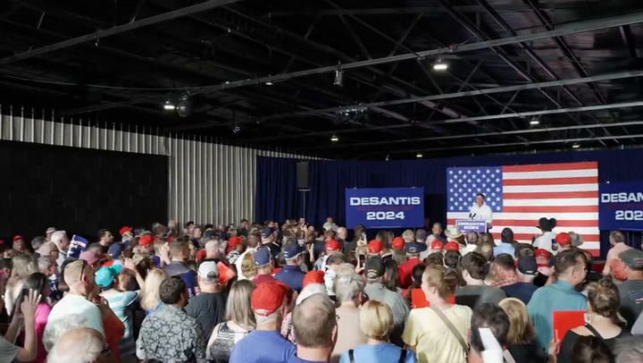 Ron DeSantis comparte video de su gira en Oklahoma