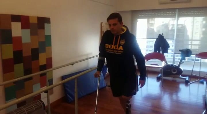 Los primeros pasos de Benjamín