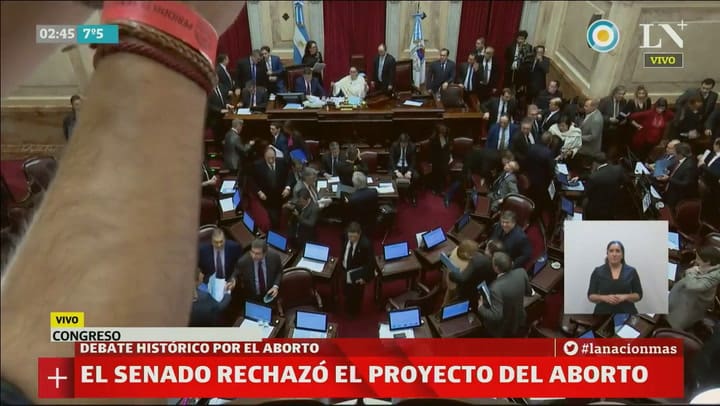 Gabriela Michetti dejó el micrófono abierto y se escuchó: '¡Vamos todavía!'