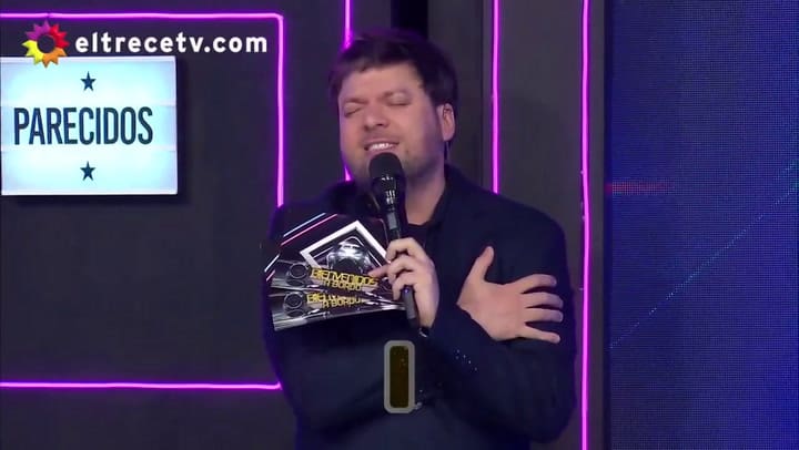 Guido Kaczka recibió a un participante parecido a Lionel Messi con un llamativo gesto