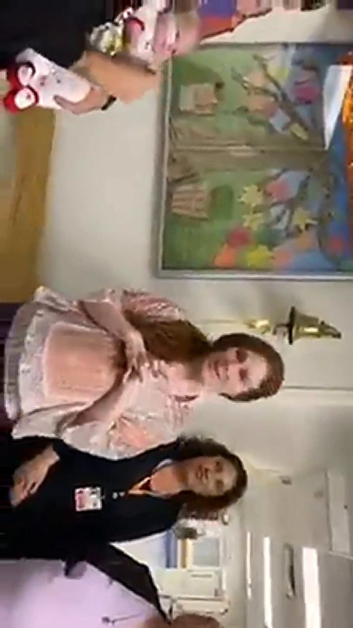 Emocionadísima porque llamaron a la Cancer Foundation